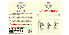 葛森療法海報
