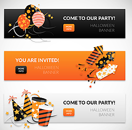 萬圣節派對banner