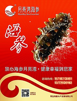 水中海參海報PSD源文件