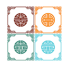 中國風傳統邊框裝飾