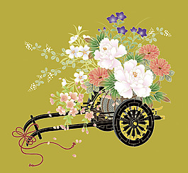 日式花布