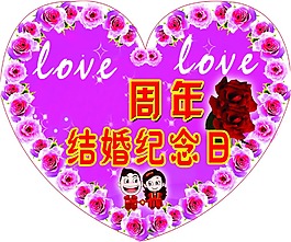 結(jié)婚展板