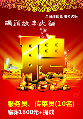 招聘海報(bào)