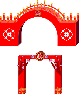 門橋  門樓