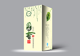 瀘州春酒包裝立體圖