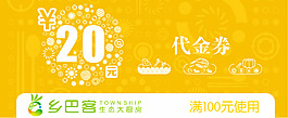 代金券 20元