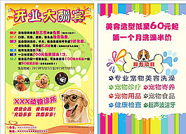 寵物宣傳單圖片