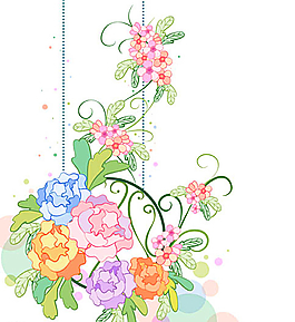 花朵背景素材圖片