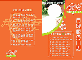 月嫂服務日志圖片