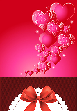 創(chuàng)意情人節(jié)背景矢量素材