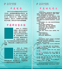 中醫(yī)展架圖片