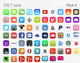 ios7圖標圖片