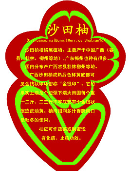 沙田柚簡(jiǎn)介