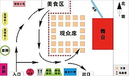 區(qū)位擺放布置圖