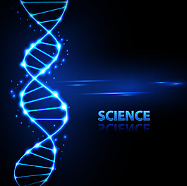 DNA科學矢量圖