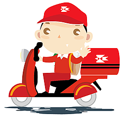 送貨車人