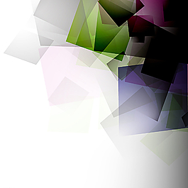 夢幻抽象幾何背景矢量素材圖片