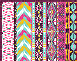 抽象裝飾花紋矢量素材圖片