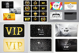 VIP貴賓卡設計矢量素材