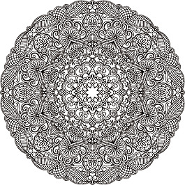 花紋矢量素材