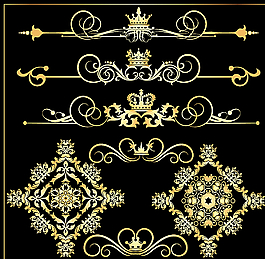 歐式花紋圖片