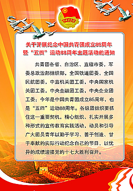 長(zhǎng)城展板圖片