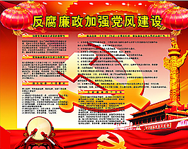 黨風(fēng)展板圖片