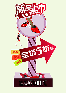 展示板 立體 海報 招貼