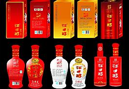 江口醇包裝圖片模板下載