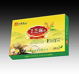 芝麻酥包裝圖片模板下載