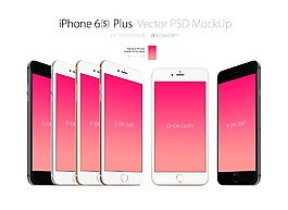 iPhone 6S Plus PSD模型