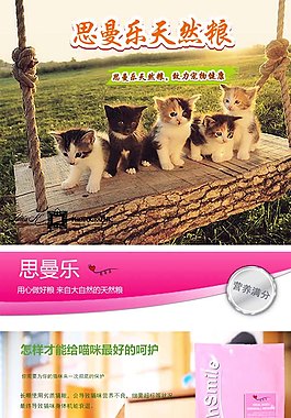 猫粮  淘宝   详情页