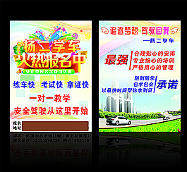 駕照傳單圖片