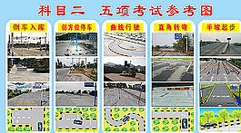駕校考試圖圖片