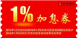 紅色背景底紋理財金融公司加息券企業邀請卡