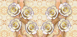 玉雕花圖片