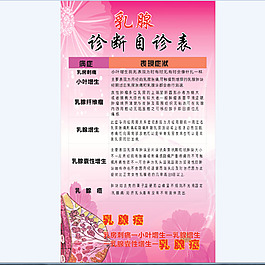 乳腺診斷展板