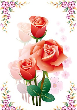 玫瑰花元素