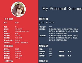 歐美范個人簡歷