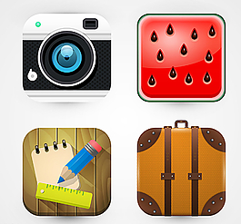 方形圖標(biāo)矢量圖片