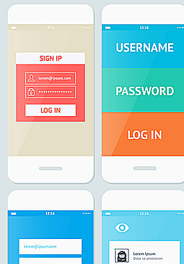 手機(jī)登錄界面圖片