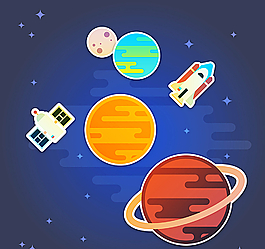 卡通宇宙圖片