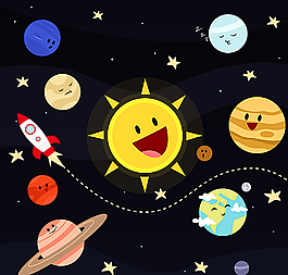 太陽系星球圖片