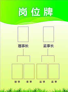 展板崗位牌圖片