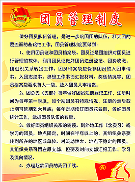 團(tuán)員管理制度圖片