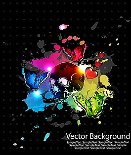 时尚炫酷唯美背景底纹图片