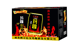 万亿宝玛咖饮料纸箱效果图