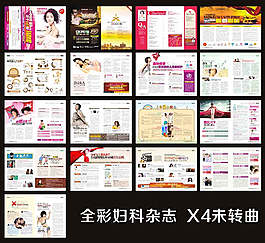 精美婦科雜志設計