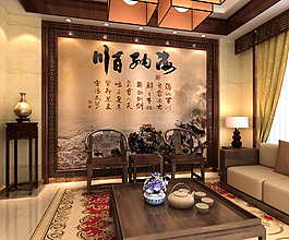 皮雕軟包背景墻浮雕立體壁畫素材尚佳品革
