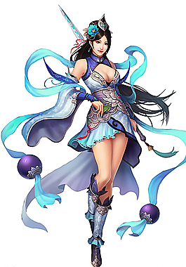 動漫女俠圖片